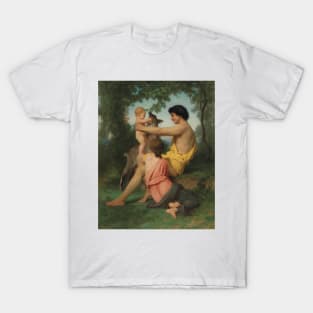 Idylle - Famille Antique by William-Adolphe Bouguereau T-Shirt